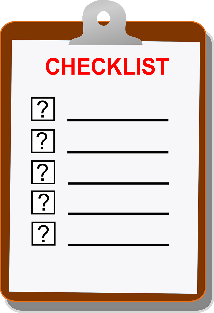 checklist-310092_1280